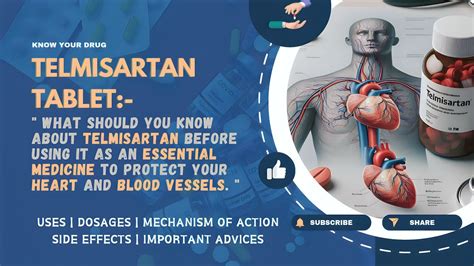 Telmisartan Guide: Dosage And Usage Explained