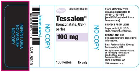 Tessalon Perles Generic: Compare Prices