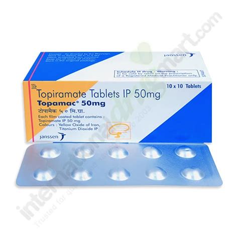 Topiramate 50 Mg