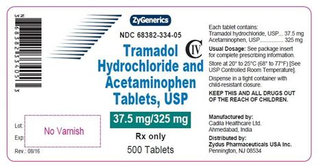 Tramadol And Tylenol