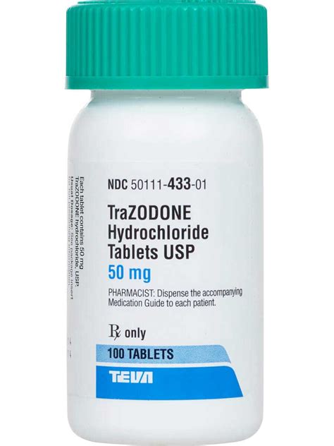 Trazodone 50Mg: Effective Dosage Guide