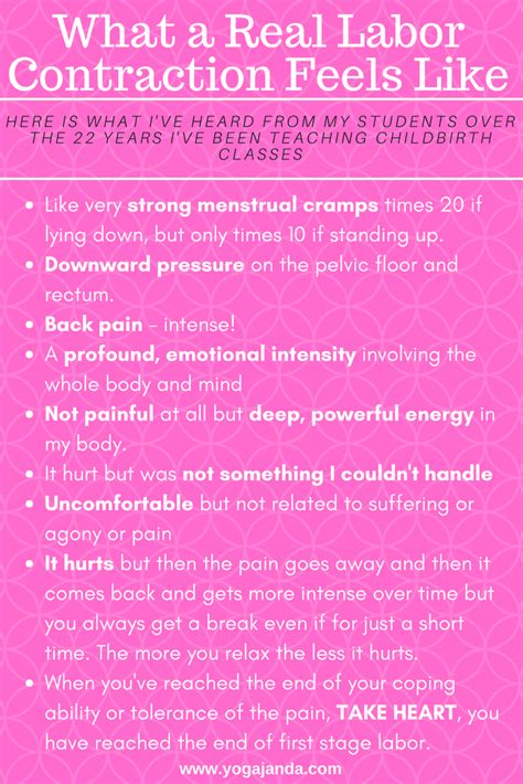 What Do Contractions Feel Like Back Labor Contractions After Your