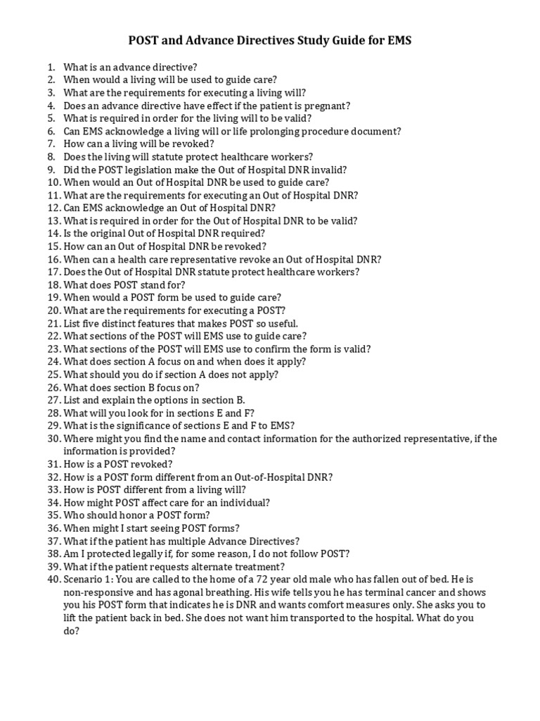 What Is Advanced Directives Form? Easy Guide