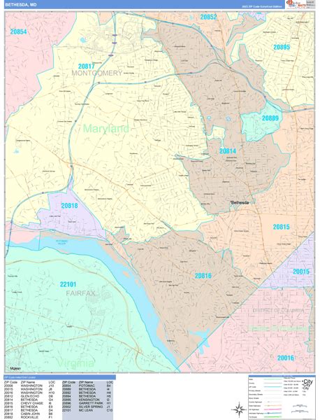 What Is Bethesda Md Zip? Area Code Guide