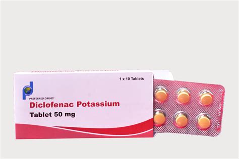 What Is Diclofenac Potassium 50Mg? Fast Pain Relief