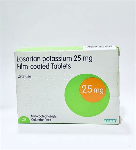 What Is Losartan Potassium 25Mg? Blood Pressure Solution