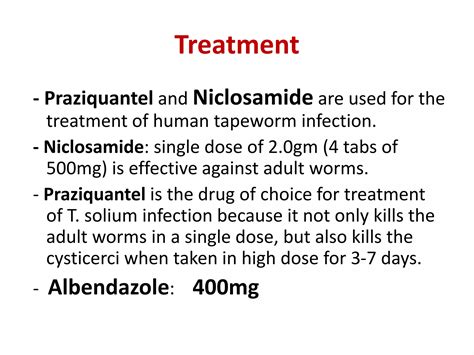 What Is Praziquantel? Effective Human Treatment