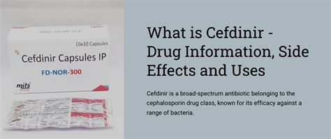Whats Cefdinir Used For