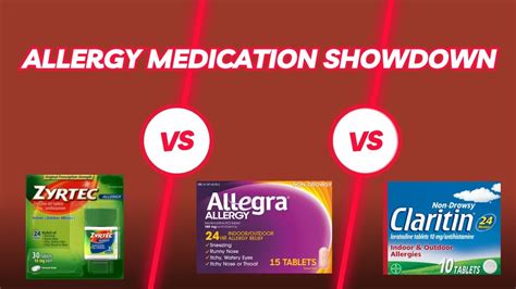Which Is The Best Allergy Medication For You Zyrtec Vs Allegra Vs Which Is The Best Allergy Medication For You Zyrtec Vs Allegra Vs