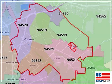 Zip Code For Concord California
