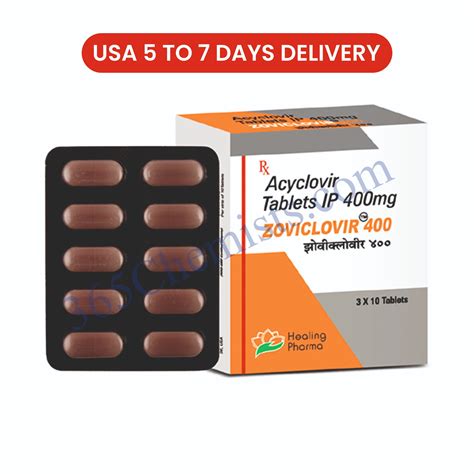 Zoviclovir 400 Mg Tablet Acyclovir Usa 5 To 7 Days Delivery Zoviclovir 400 Mg Tablet Acyclovir Usa 5 To 7 Days Delivery