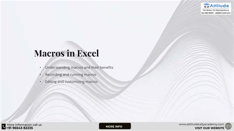 Advanced Macro Techniques