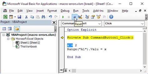 Common Macro Errors and Solutions