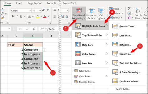 Using Conditional Formatting to Highlight Reminders