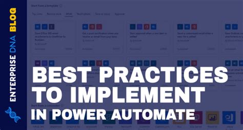 Power Automate Best Practices