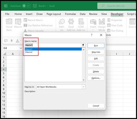 Troubleshooting Missing Macros