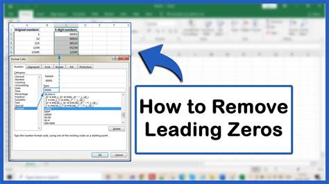 Using VBA Macros to Remove Leading Zeroes in Excel