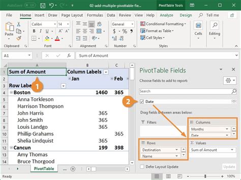 Auto ID Excel PivotTable