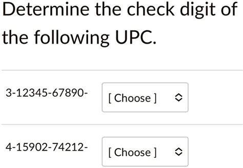 Check digit security