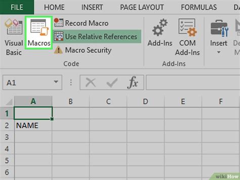 Common Uses of Macros in Excel