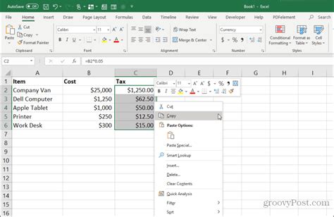 Copy Image to Excel Tips