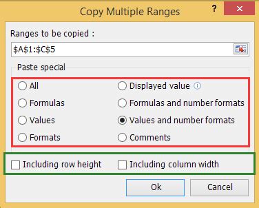 Tips for Copying Ranges