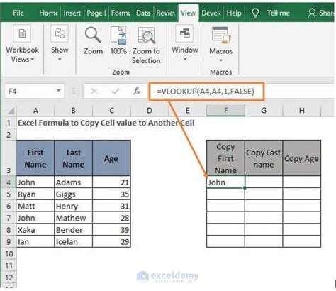 copying cell values in spreadsheets