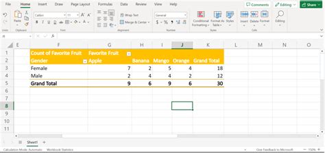 Crosstab Creation