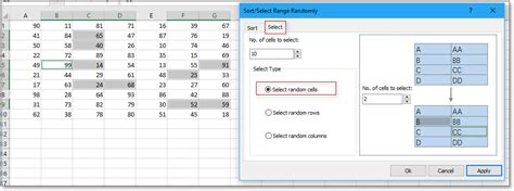 Excel Add-ins for Random Cell Selection