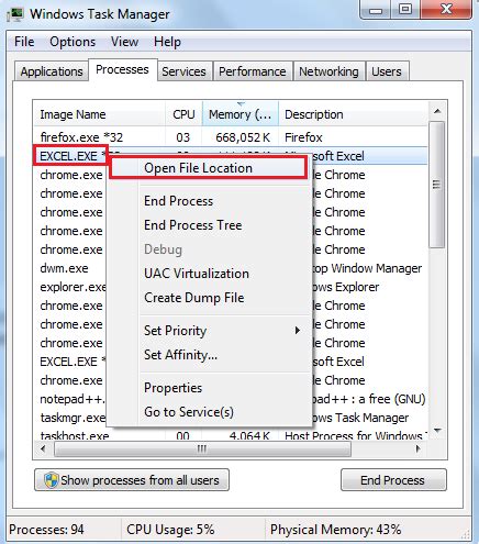 Excel EXE Path Gallery