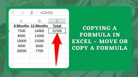 Description of Excel Formula Copying Best Practices
