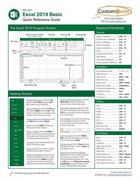 Excel Guides