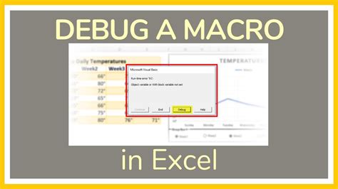 Debugging Excel Macros