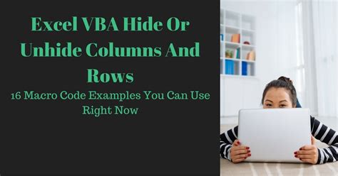 Excel VBA Unhide Rows