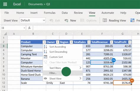 Excel Window Collaboration
