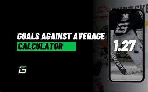 Goals Against Average Visualization
