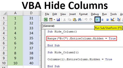 Hide Rows in Excel VBA Tutorial