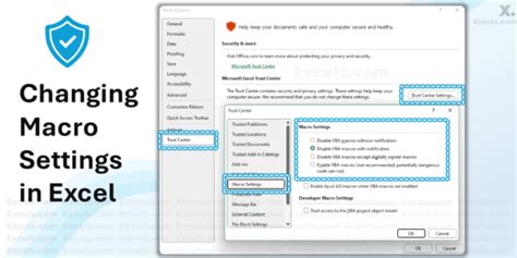 Macro Security Settings