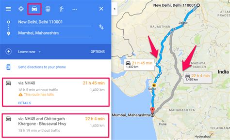 Mileage Calculator Google Maps