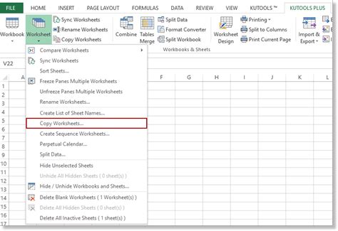 Copying from Multiple Worksheets