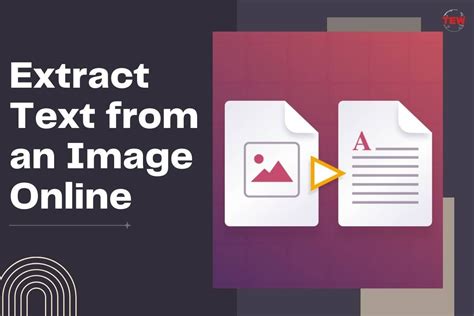 Online Text Extraction