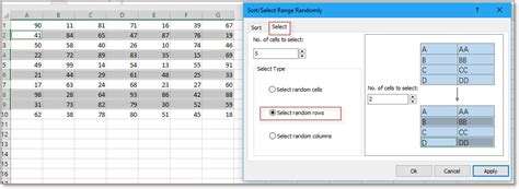 Random Cell Selection Applications