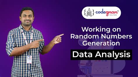 Random Number Generation in Data Analysis