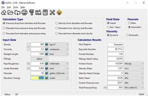 Rate calculation software