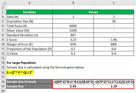 Description of Sample Size Formula 6