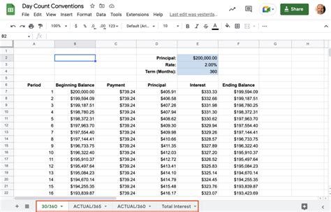 Spreadsheet Counting Methods