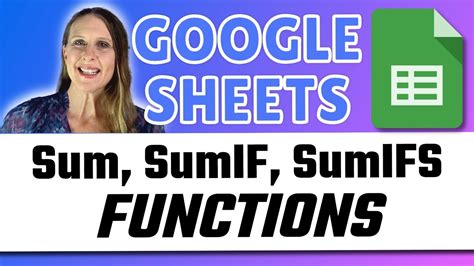 SUMIFS real-world example