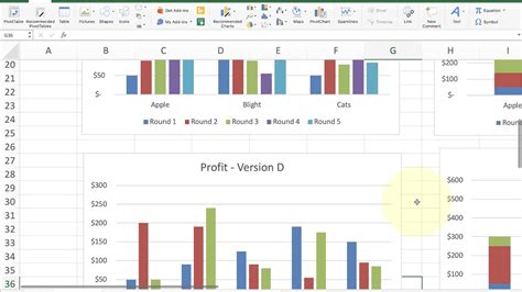 Types of Excel Bar Charts