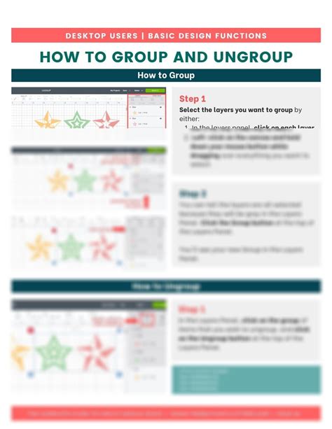 Steps to Ungroup Sheets