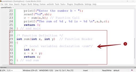 User Defined Functions